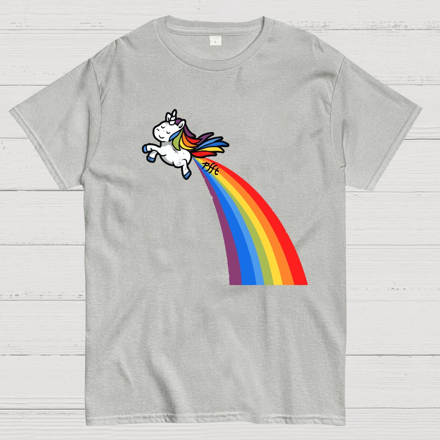 I Fart Rainbows Geek T-Shirt