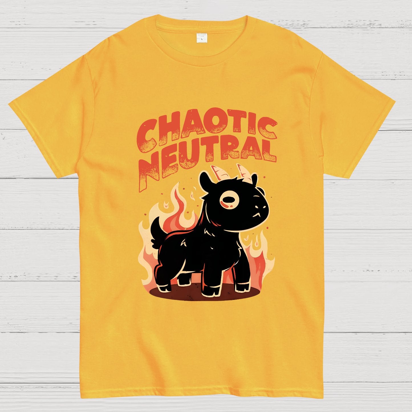 Chaotic Neutral Nerdy T-Shirt