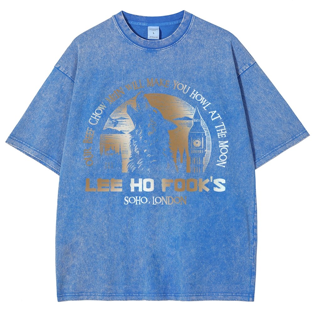 Werewolves of London - Howl at the Moon Vintage Distressed T-shirt