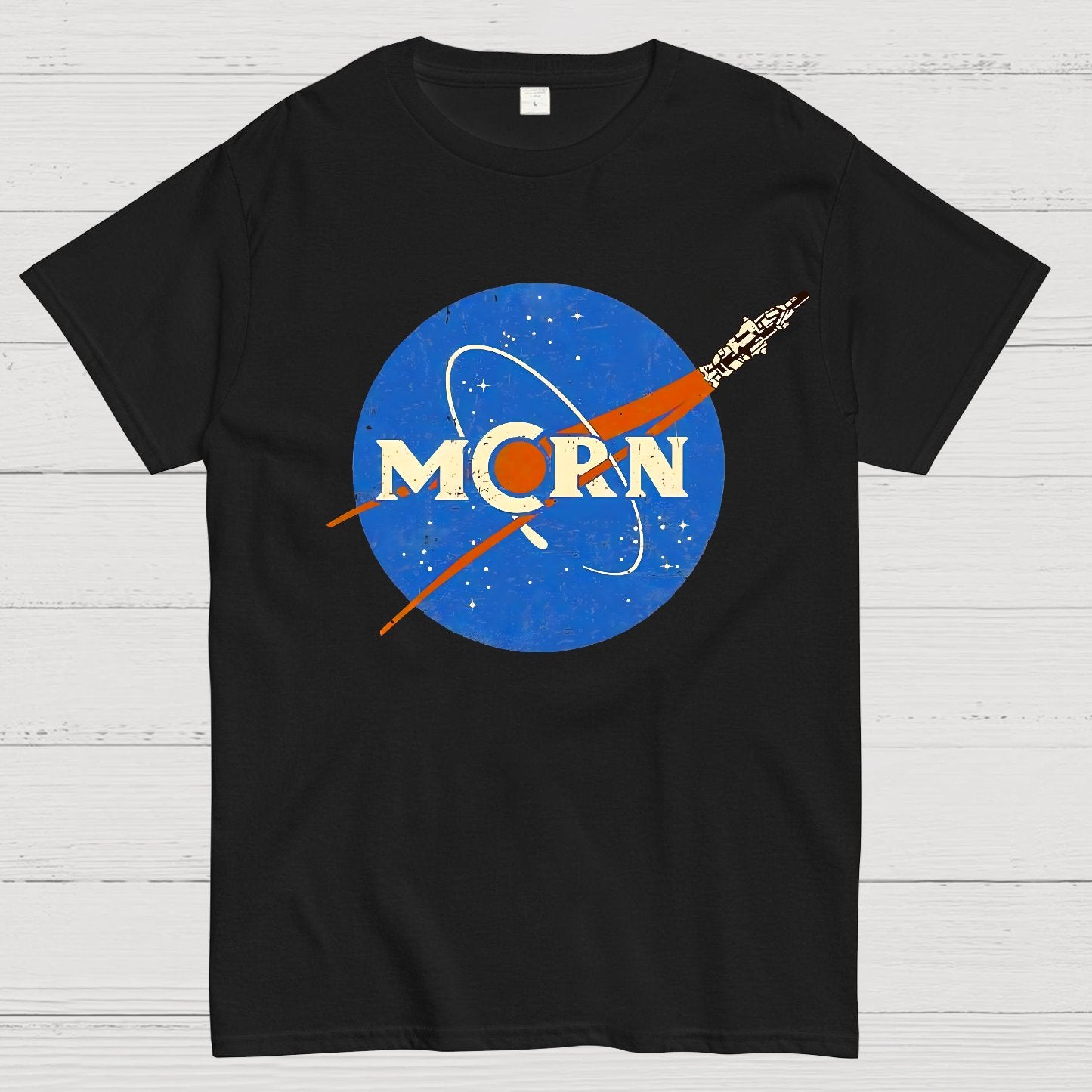 Martian Navy Vintage Space Geek T-Shirt