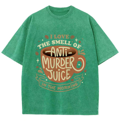 Anti-Murder Juice Vintage Distressed T-shirt