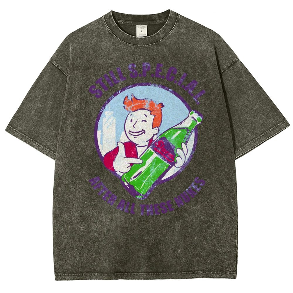 Still Super Special after all these nukes Vintage Distressed T-shirt