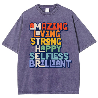 Amazing Mother Vintage Distressed T-shirt