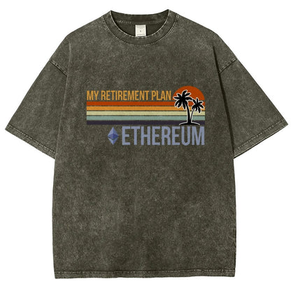 ETH Retirement Plan Vintage Distressed T-shirt