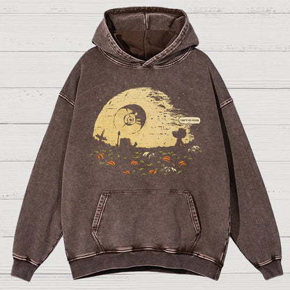 That's No Pumpkin Vintage Distressed Hoodie