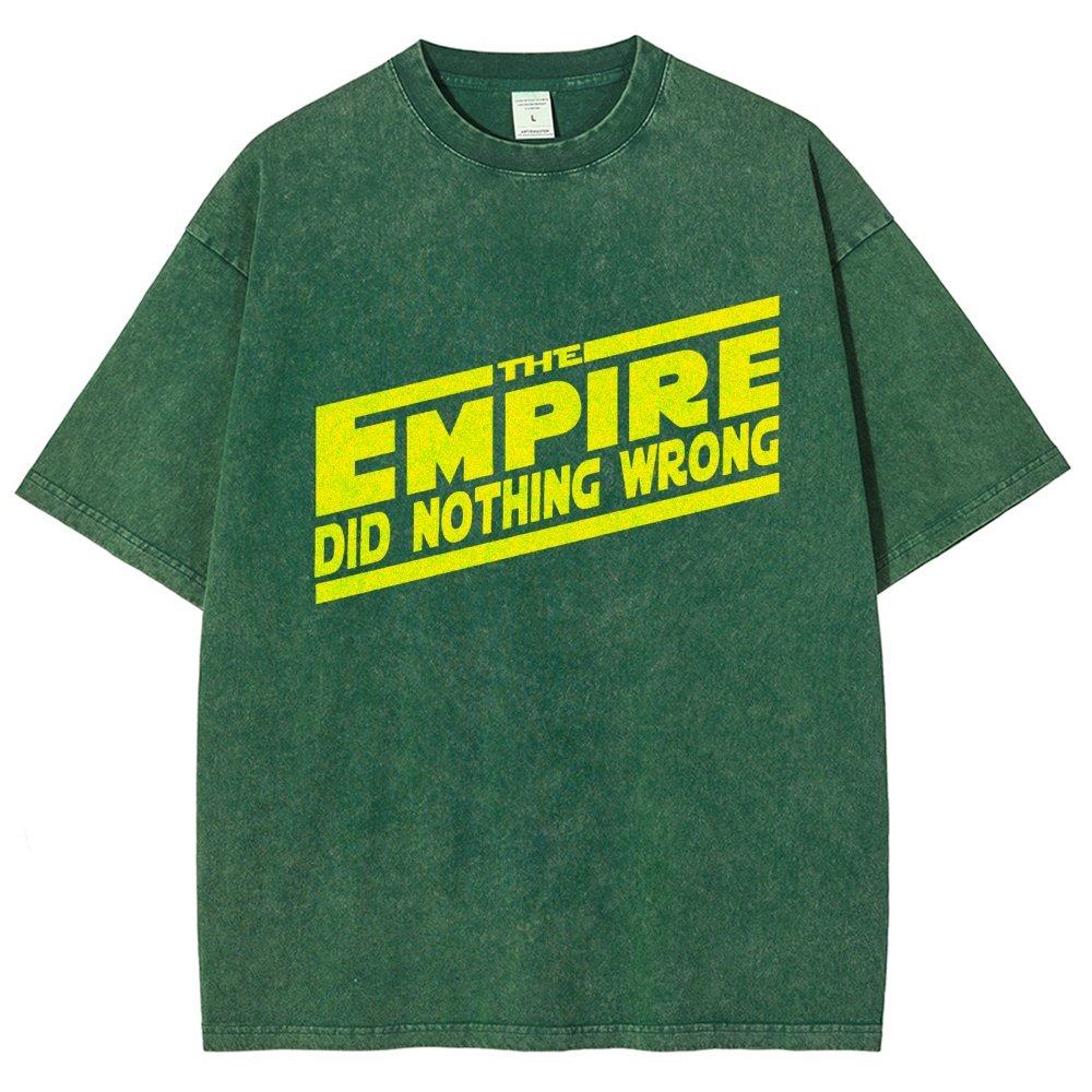 The Empire Did Nothing Wrong Vintage Distressed T-shirt