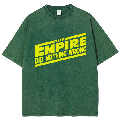 The Empire Did Nothing Wrong Vintage Distressed T-shirt