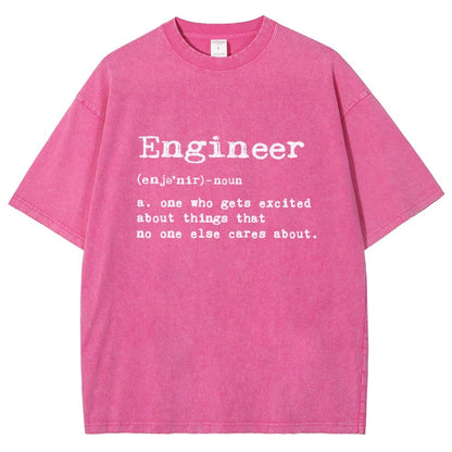 Engineer Definition  Vintage Distressed T-shirt
