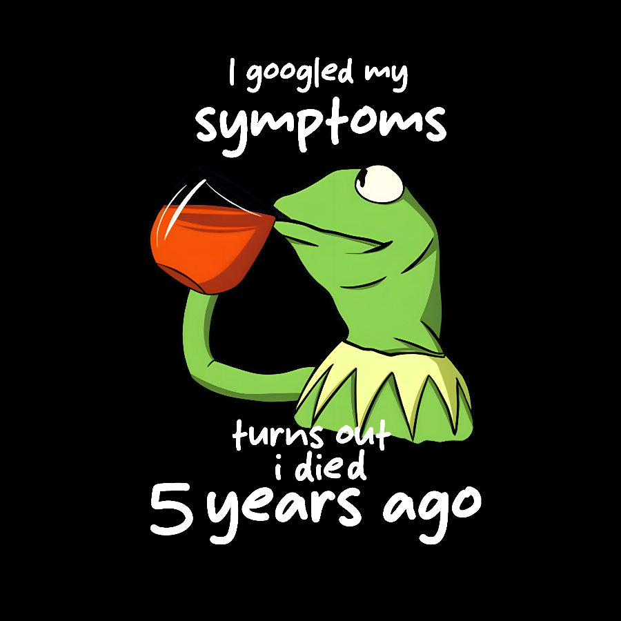 Goolged Symptoms Geek T-Shirt