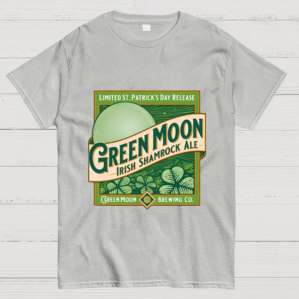 Green Moon Geek T-Shirt