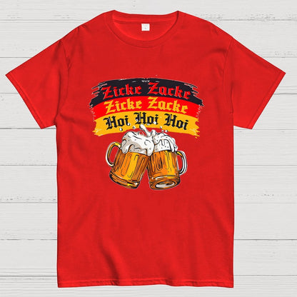 Zicke Zacke Zicke Zacke Hoi Hoi Hoi Geek T-Shirt 2509002511