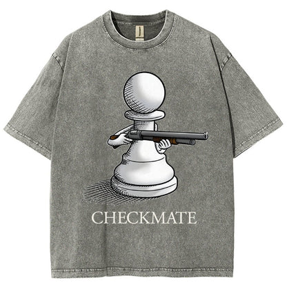 Checkmate Vintage Distressed T-shirt