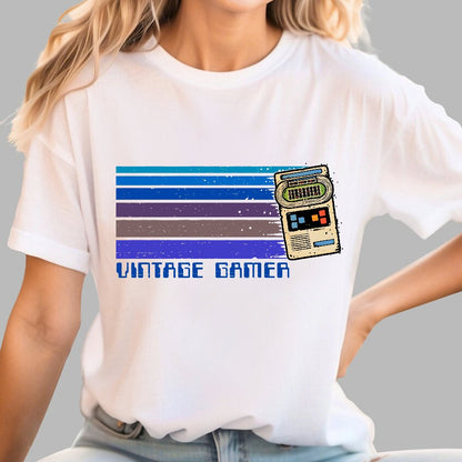 Vintage Gamer Geek T-Shirt