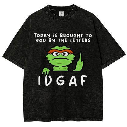 IDGAF Vintage Distressed T-shirt