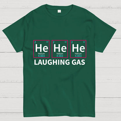 Laughing Gas Periodic Table of Elements Geeky T-Shirt