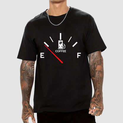 Coffee Gas Station Geeky T-Shirt
