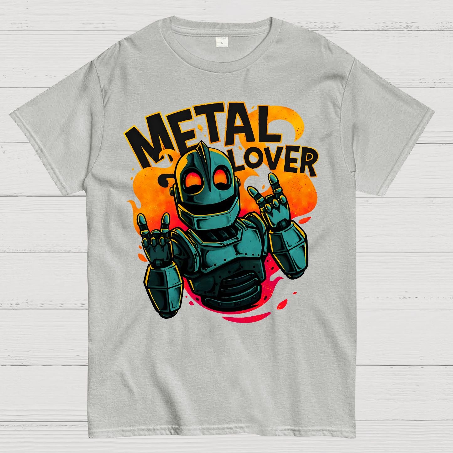 Giant Metal Lover Geek T-Shirt