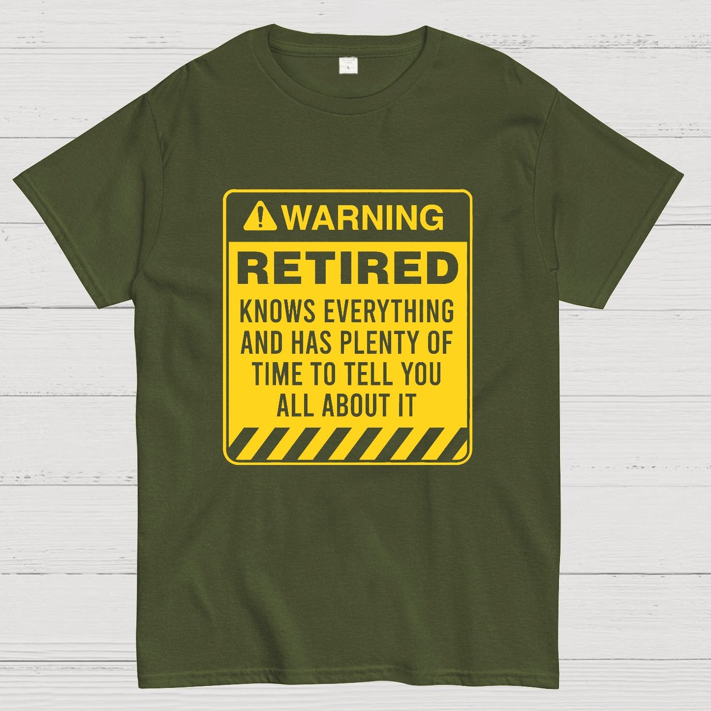 Retired Warning Geek T-Shirt