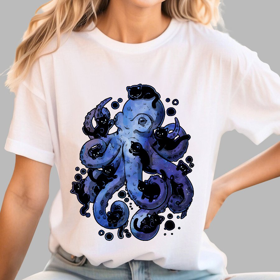 Octopurr Geek T-Shirt