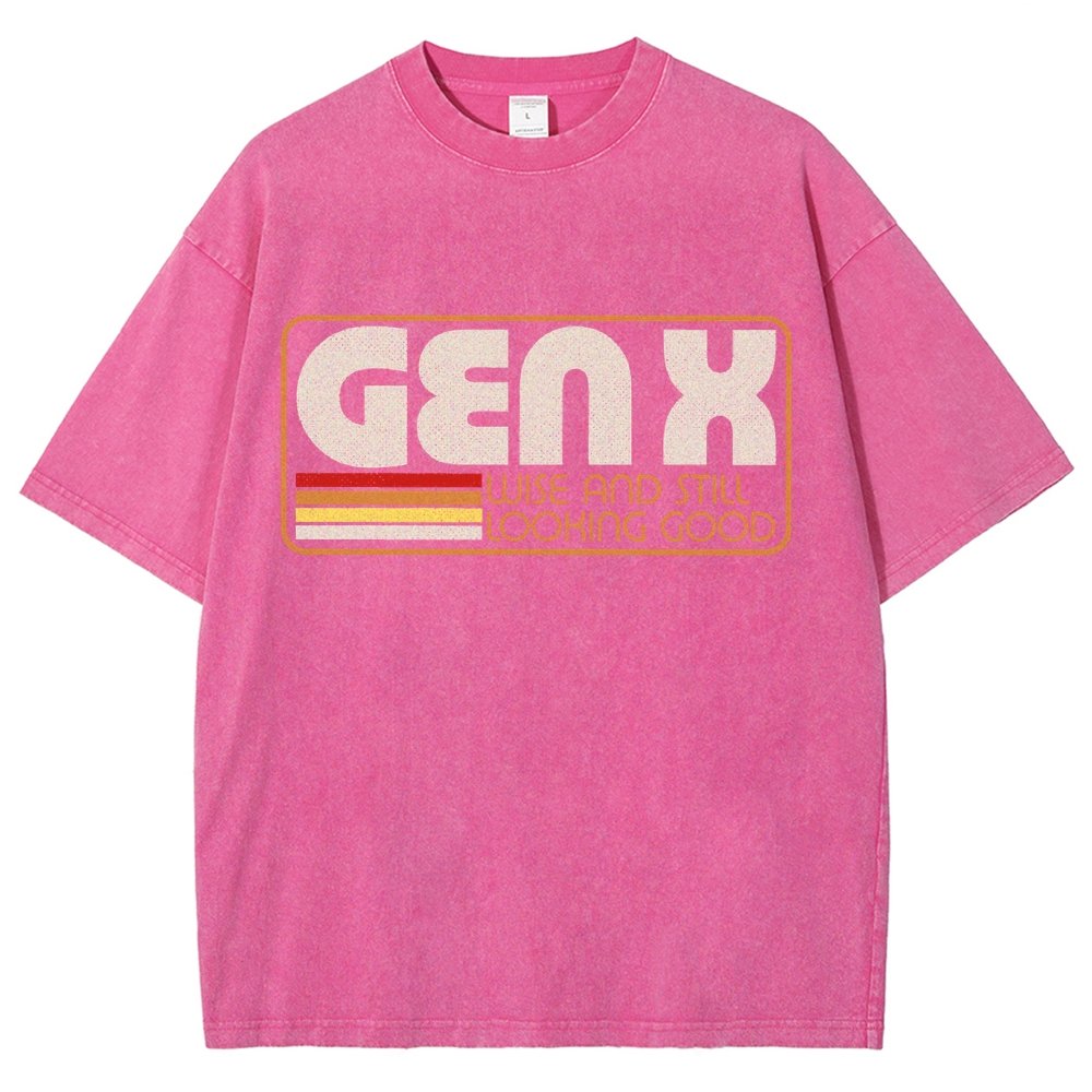Gen X Vintage Quote Vintage Distressed T-shirt