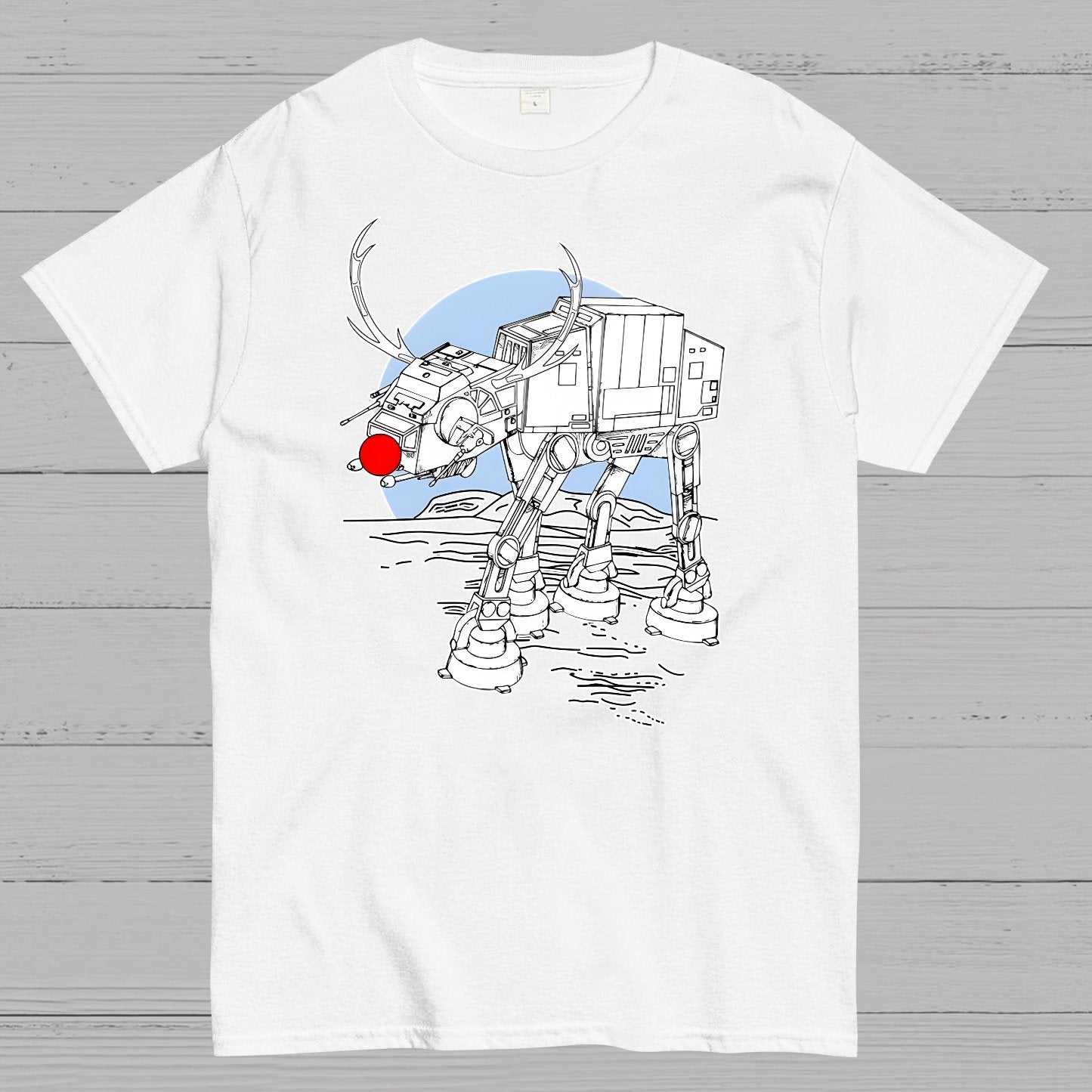 Christmas Robot Geek T-Shirt