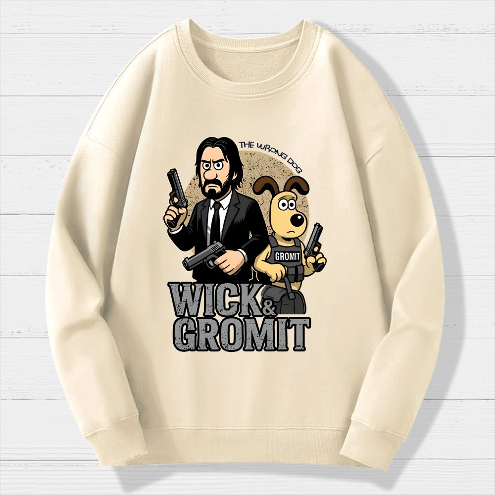 The Wrong Dog Geek Cotton Sweatshirt