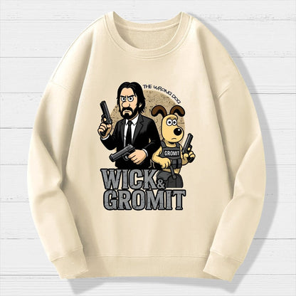 The Wrong Dog Geek Cotton Sweatshirt