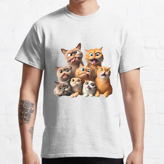 Funny Cat Nerdy T-Shirt