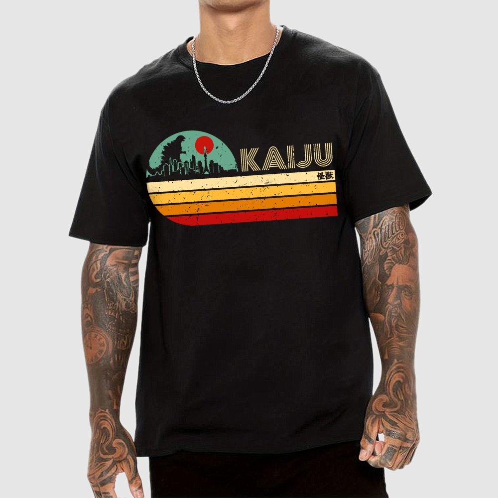 Kaiju Vintage Geek T-Shirt