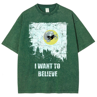 Believe Vintage Distressed T-shirt