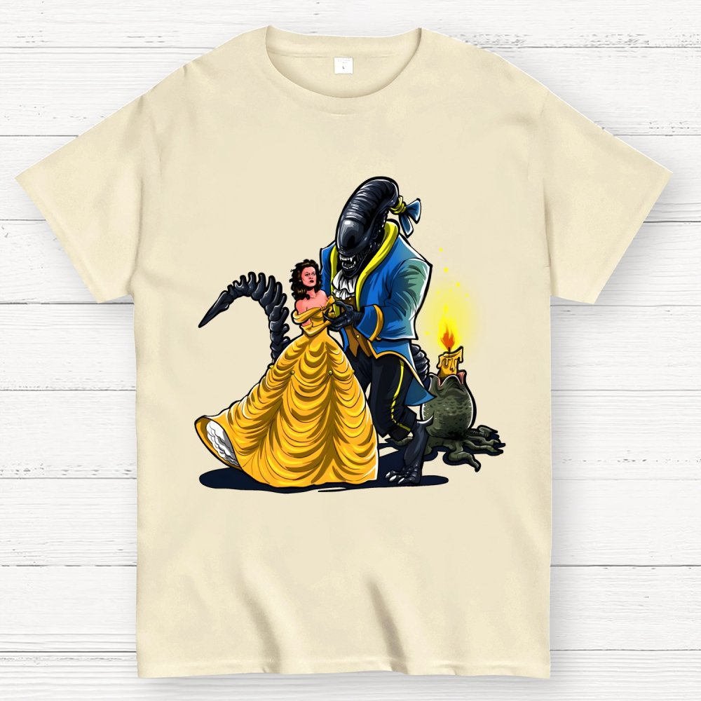Beauty and the Alien Geek T-Shirt