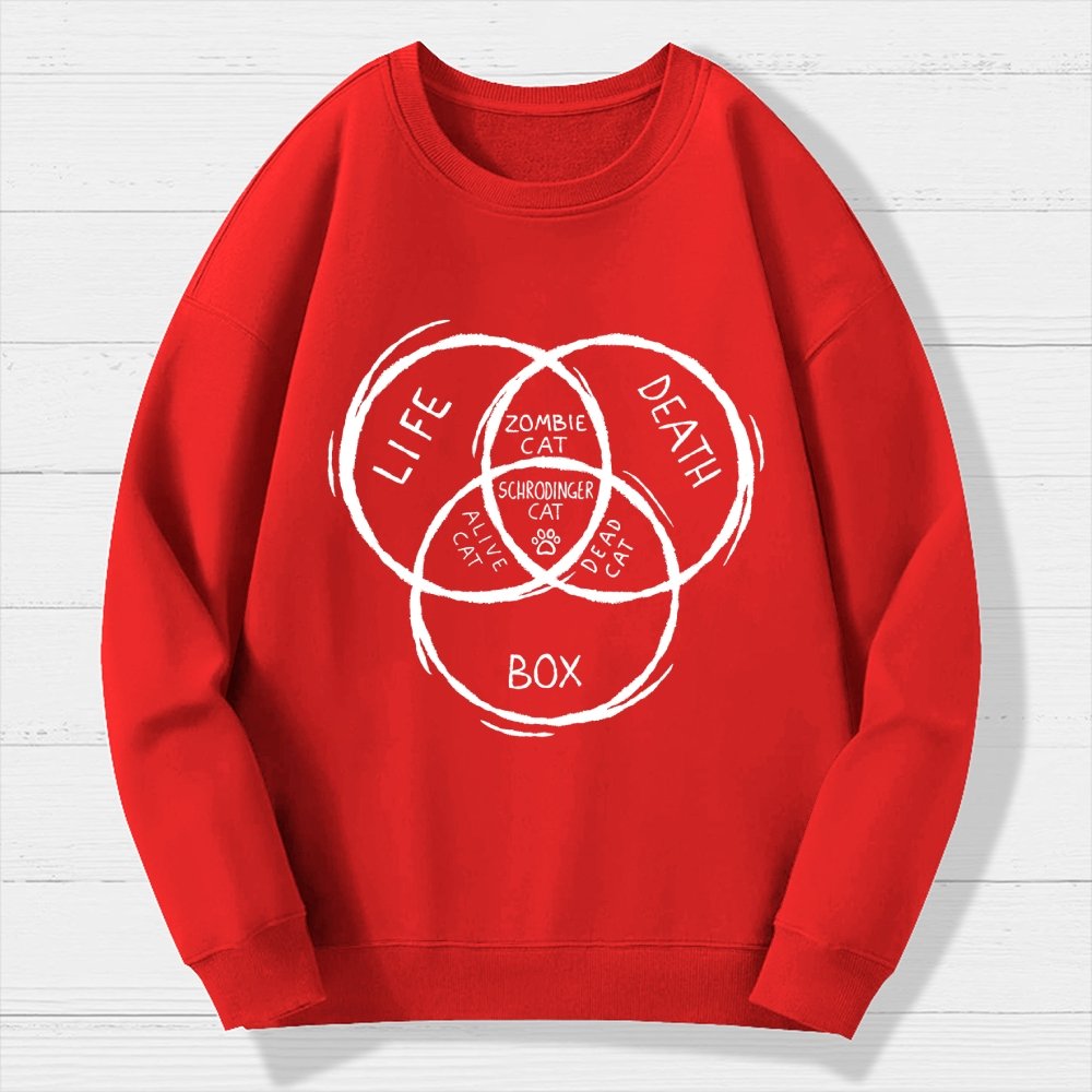 Type Of Cats Geek Cotton Sweatshirt