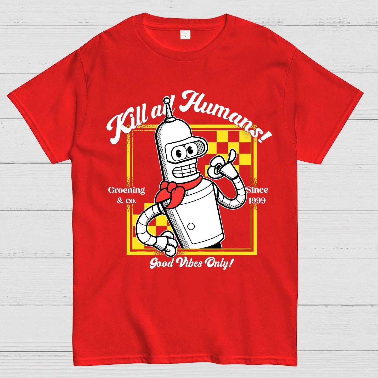 Kill All Humans Geek T-Shirt