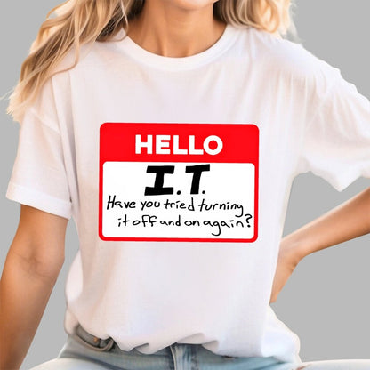 Hello IT Geek T-Shirt