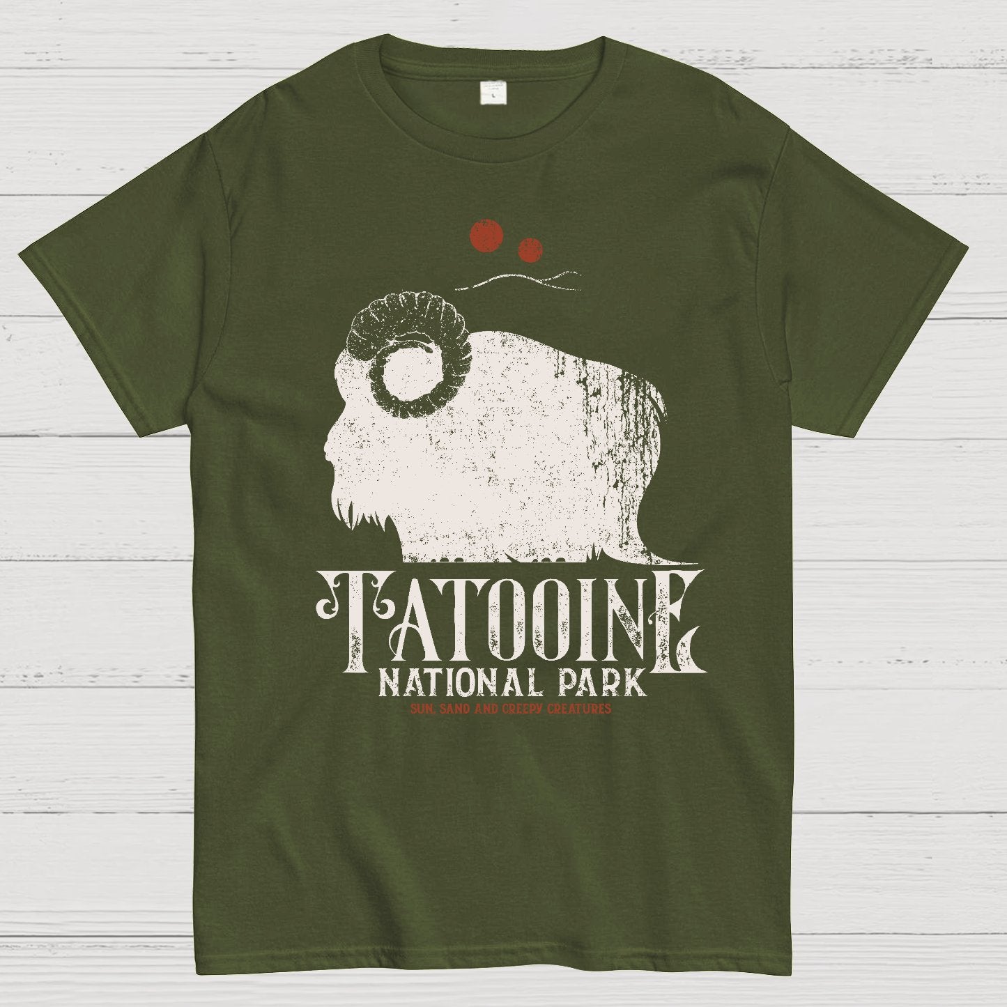 VINTAGE NATIONAL PARK Geek T-Shirt