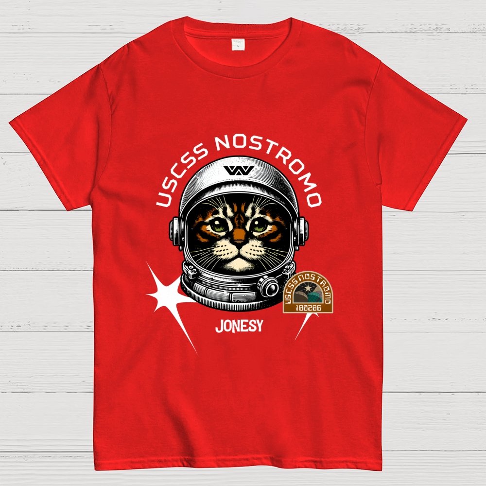 Jonesy The Space Cat Geek T-Shirt