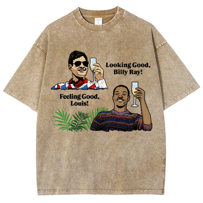 Looking Good Billy Ray! Feeling Good Louis! Vintage Distressed T-shirt