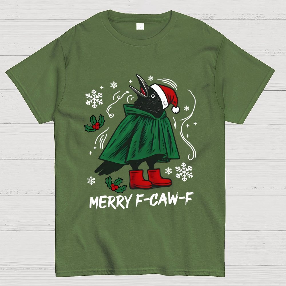 Merry F-Caw-F Geek T-Shirt