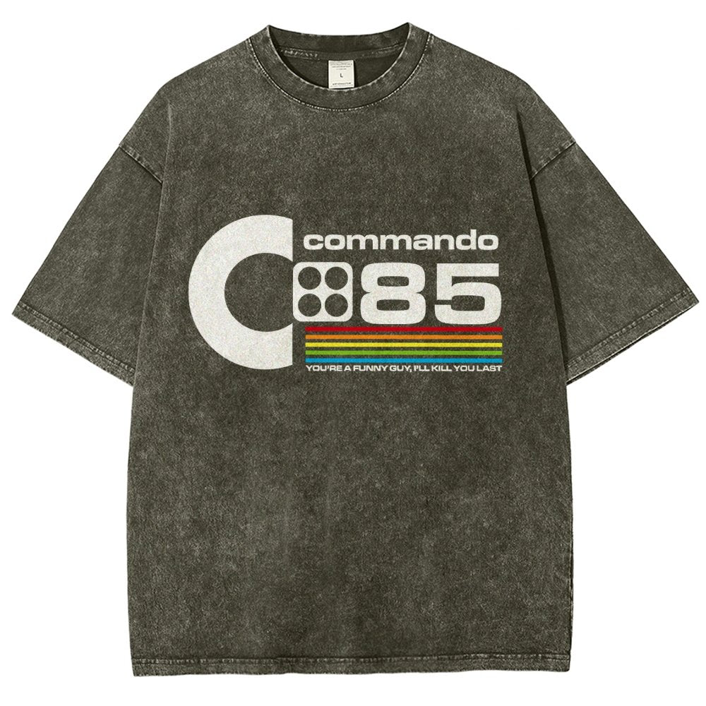 Commando 85 Vintage Distressed T-shirt
