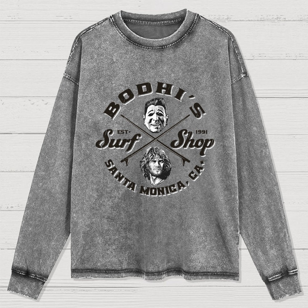 Bodhi's Surf Shop Washed Long Sleeve Tee