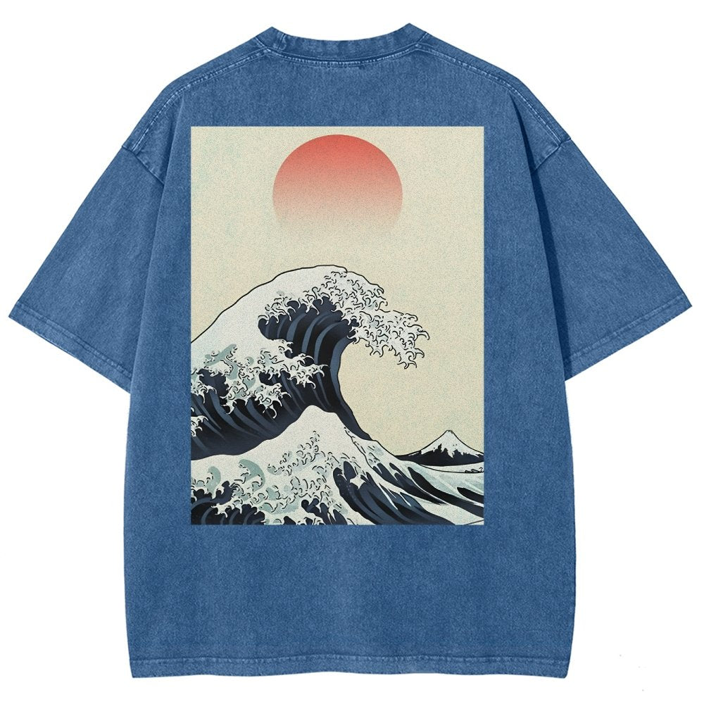 Sunny Wave Washed T-Shirt