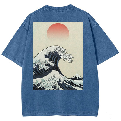 Sunny Wave Washed T-Shirt