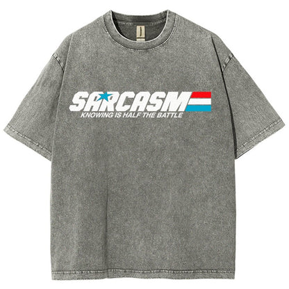 A Real Sarcastic Hero Vintage Distressed T-shirt