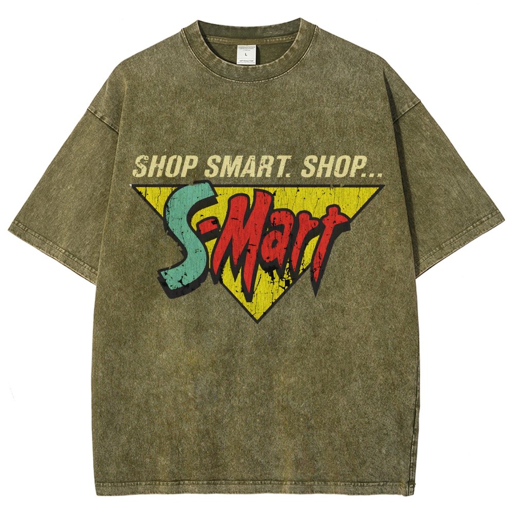 Shop Smart. Shop SmartMart! Vintage Distressed T-shirt