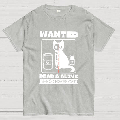 Shrodingers Cat , Funny Cat Geeky T-Shirt