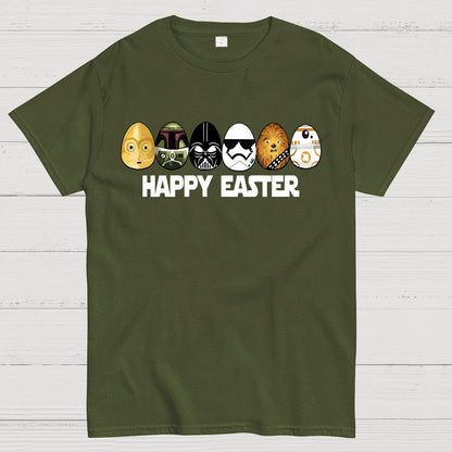 Easter Egg Hunting Party Happy Easter 2025 Geek T-Shirt