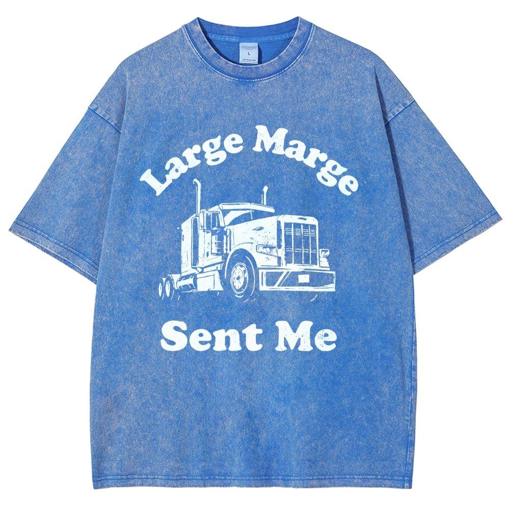 Large Marge Sent Me Vintage Distressed T-shirt