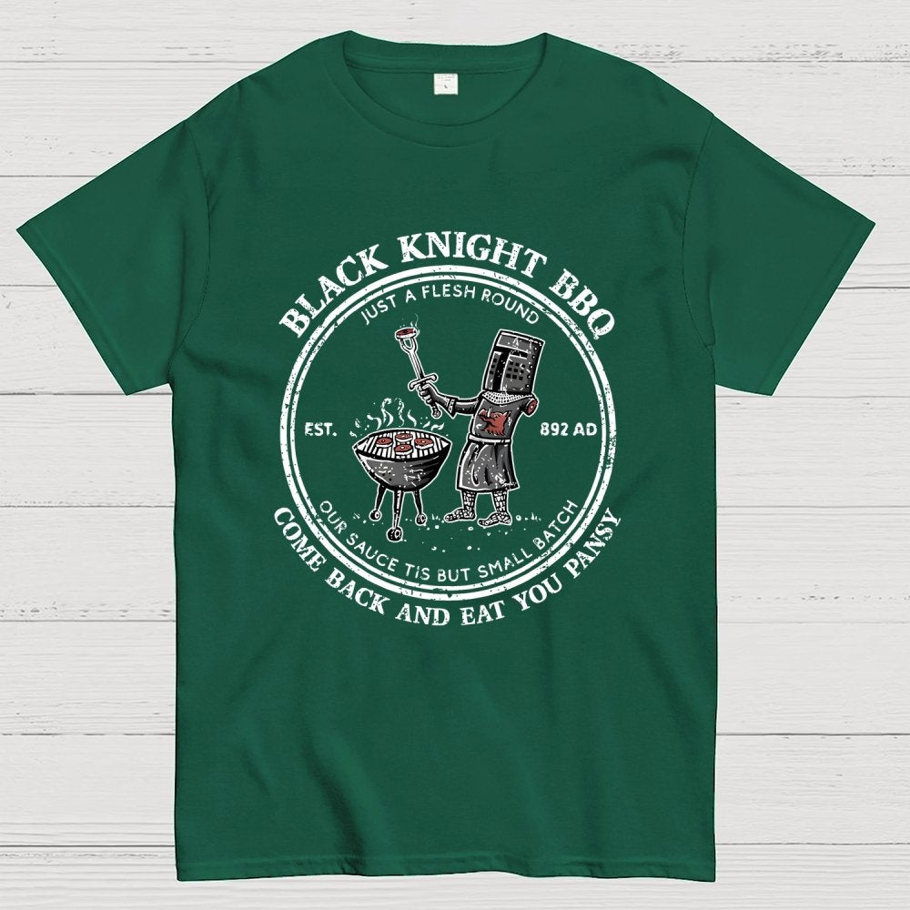 Black Knight BBQ Unisex Geek T-Shirt