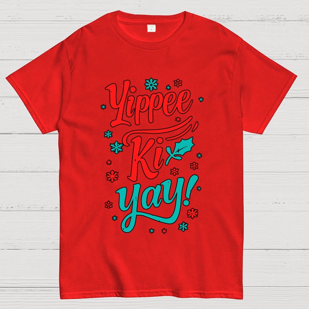 Yippee Ki Yay Christmas Geek T-Shirt