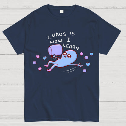 Strange Planet Chaos Is How I Learn Geek T-Shirt